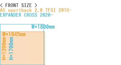 #A5 sportback 2.0 TFSI 2016- + EXPANDER CROSS 2020-